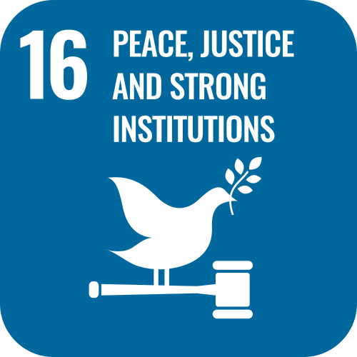 SDG 16 icon